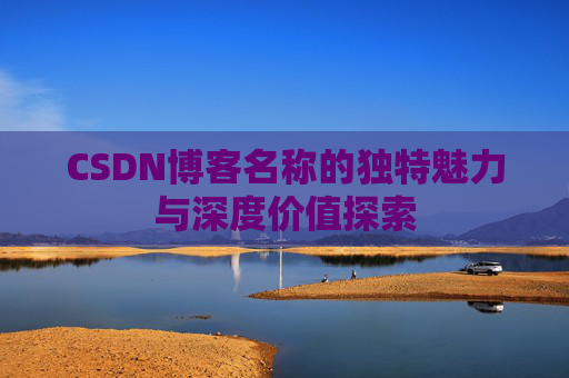 CSDN博客名称的独特魅力与深度价值探索